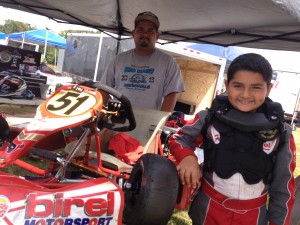 Marcus Rodriguez and his father, Nolan, are part of a racing tradition covering three generations.
