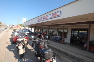 Newman's Bakery is a popular stopping off point for motorcyclists, bicyclists, and tourists exploring the countryside.
