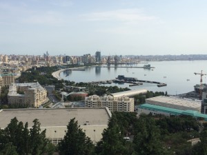 The Baku waterfront in 2015.